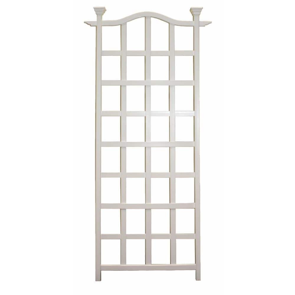 VITA 79 in. London Vinyl TrellisVA68201 The Home Depot