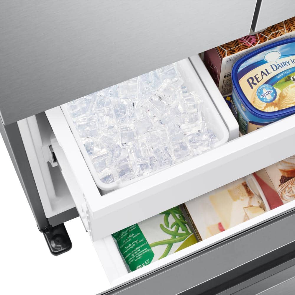 Stainless Steel Smart French Door Refrigerator with Ice Maker