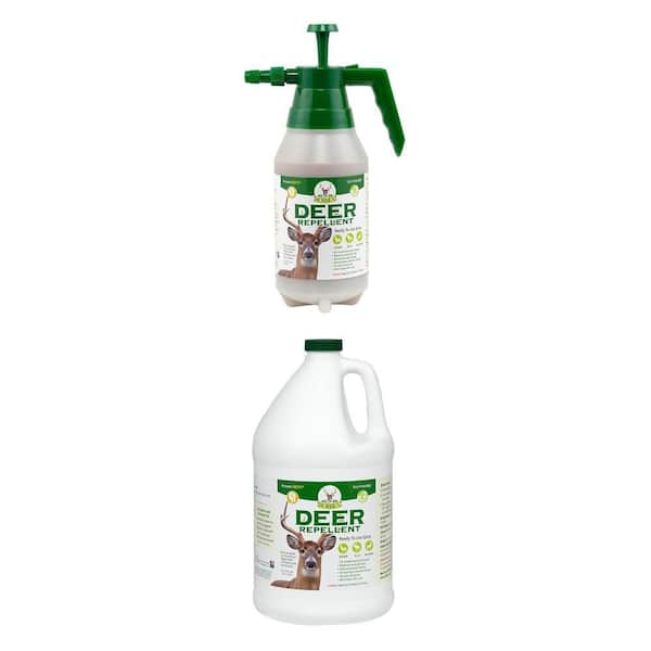 48-oz. Deer Repellent E-Z Pump Ready-to-Use Spray and 1 Gal. Refill Combo