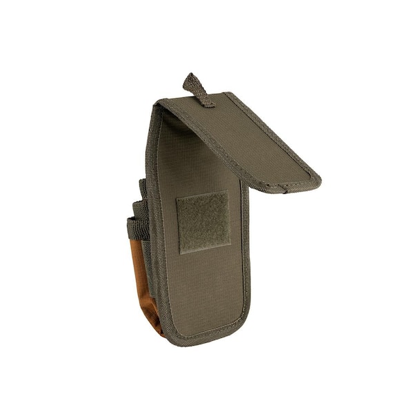 BUCKET BOSS Four Barrel Sheath Tool Belt Pouch with FlapFit 54184
