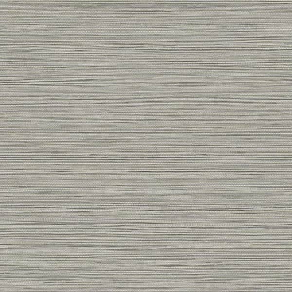 Seabrook Designs Grasslands Cliffside Graphite Vinyl Strippable Roll (Covers 60.75 sq. ft.)