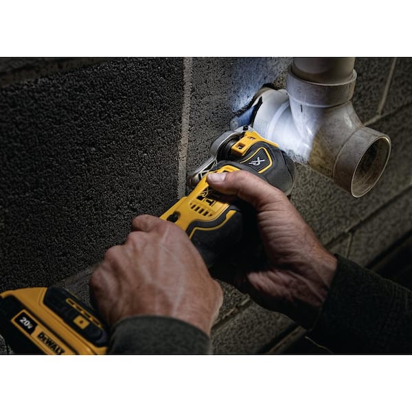 DEWALT - 20V MAX XR Cordless Brushless 3-Speed Oscillating Multi Tool (Tool Only)