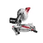 15 Amp Corded Electric 10 in. Compound Miter Saw with Quick-Mount System and Laser