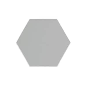 Hexagon Grey 6 in. x 6 in. SPC Peel and Stick Luxury Wall Tile Sample