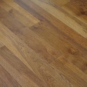 Bromo Hickory 1/2 in. T x 5 in. W Tongue and Groove Wire Brushed Engineered Hardwood Flooring (840 sq. ft./pallet)