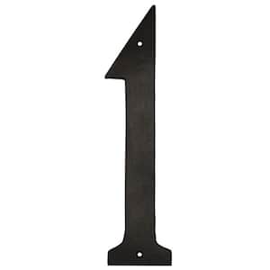 4 in. Standard House Number 1