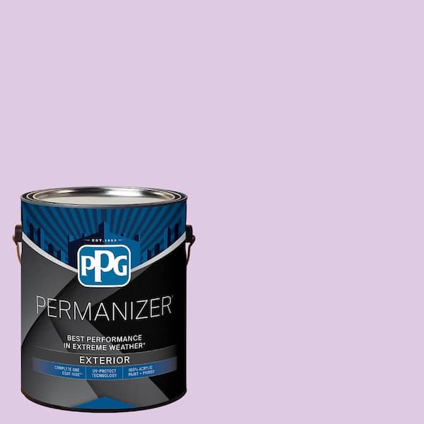 PERMANIZER 1 gal. PPG1250-3 Syrian Violet Flat Exterior Paint