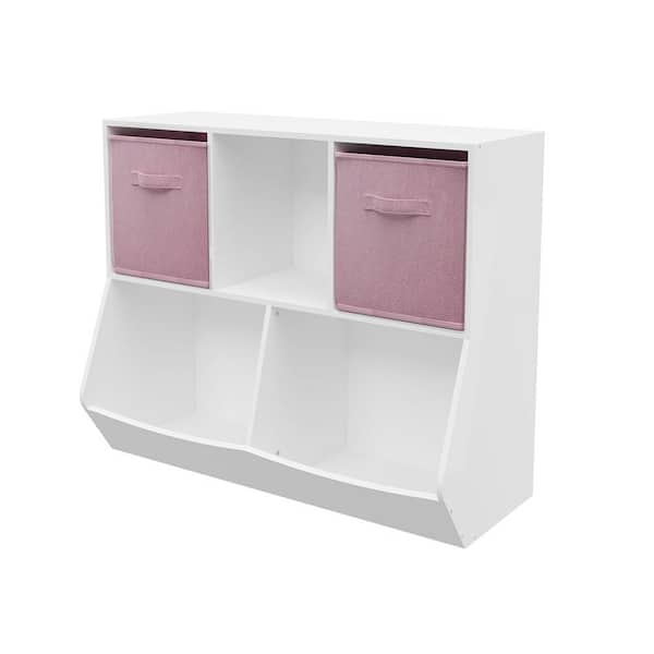 Unbranded 35.43 in. W x 11.81 in. D x 29.53 in. H Bathroom White Linen Cabinet