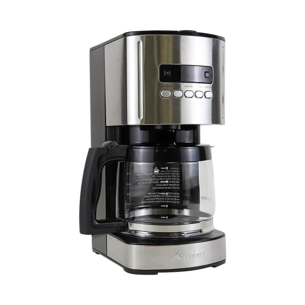 KENMORE Kenmore Aroma Control 12-Cup Programmable Coffee Maker, Black ...