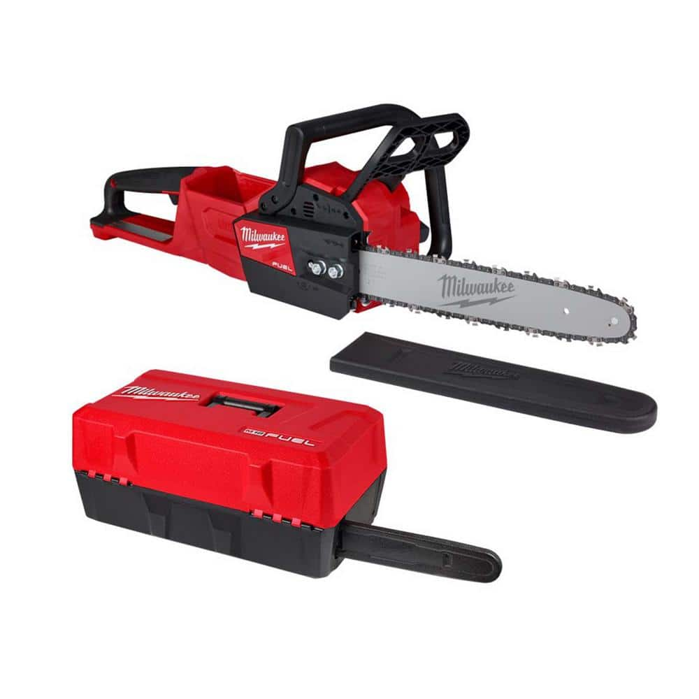 M18 FUEL 16 in. 18-Volt Lithium-Ion Brushless Cordless Chainsaw (Tool-Only) with Chainsaw Case -  Milwaukee, 2727-20-2747