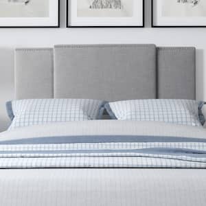 Fairfield Grey Padded Fabric Double/Queen/King Expandable Panel Headboard