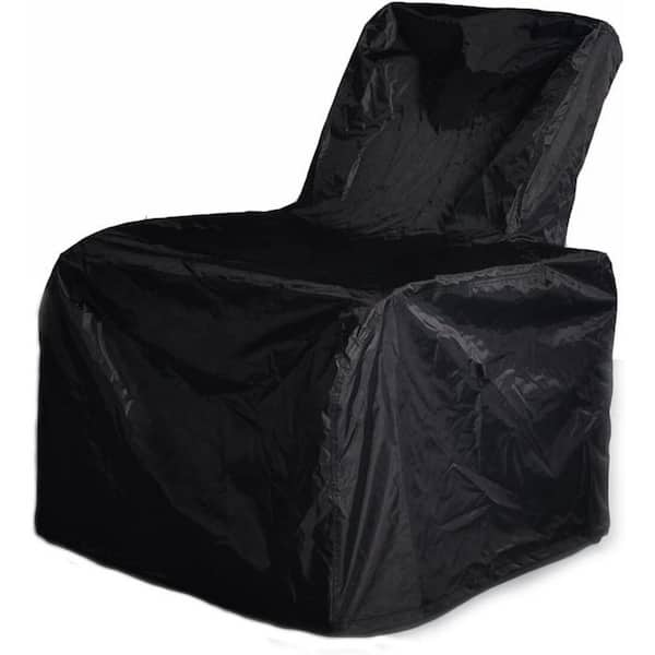 Outdoor Patio Waterproof Recliner Furniture Cover Black