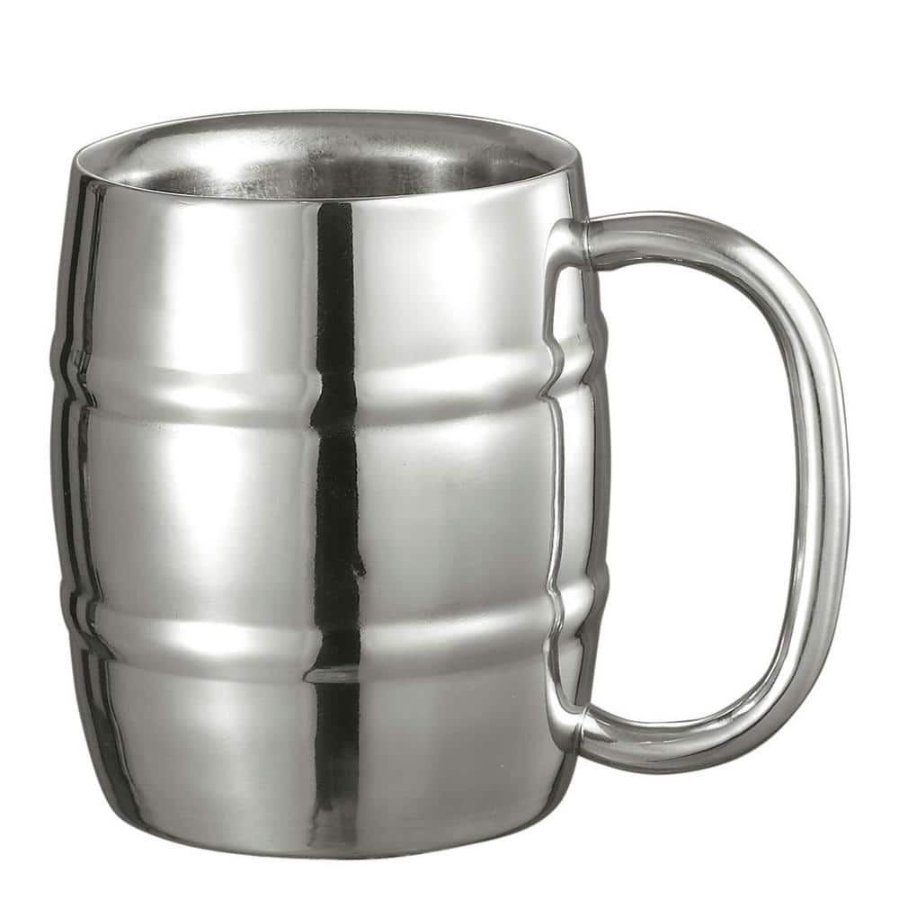 Depot　Mug　Stainless　Double　Steel　Visol　Walled　oz.　Home　Little　The　Cooper　VAC359