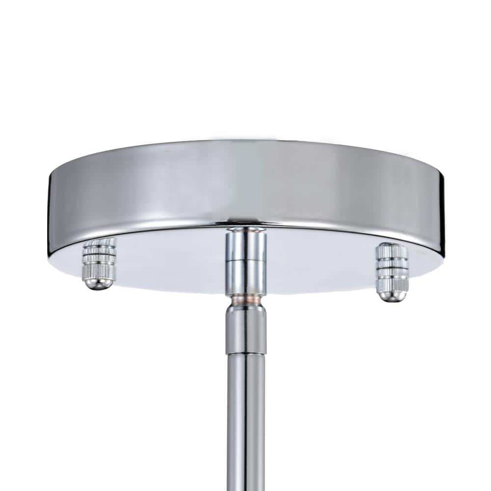 Viera 19.7'' Chrome Sputnik Globe Chandelier with Crystals