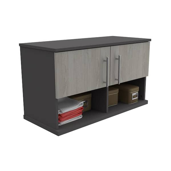 KRATOS 31.5 in. W x 18.11 in. H x 13.78 in. D Garage Storage Freestanding Cabinet in Chantilly/Dark Gray