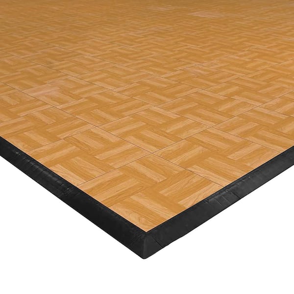 Greatmats Max Tile Laminate Floor Tile 26 Pack Dark Oak