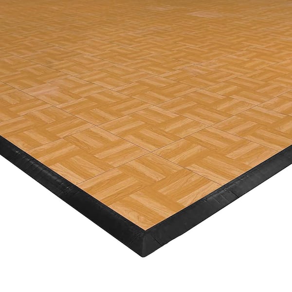 Greatmats TechFloor Solid Tile with Raised Squares Carton of 10