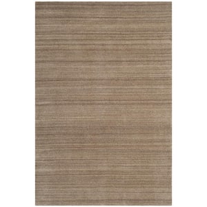 Himalaya Taupe 4 ft. x 6 ft. Solid Area Rug