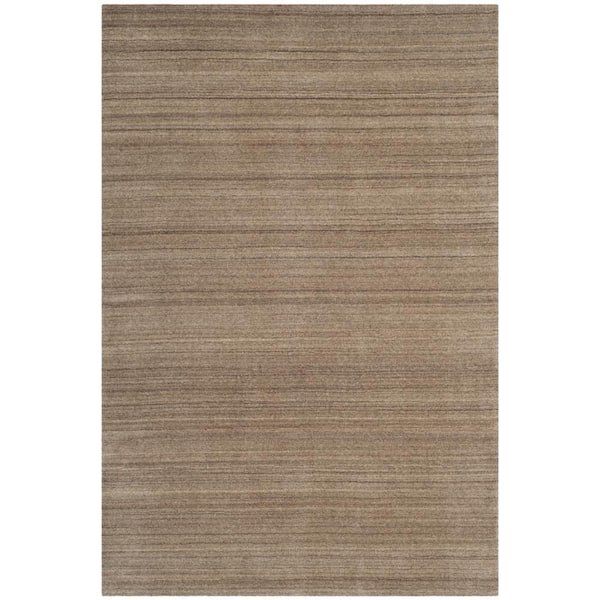 SAFAVIEH Himalaya Taupe 4 ft. x 6 ft. Solid Area Rug