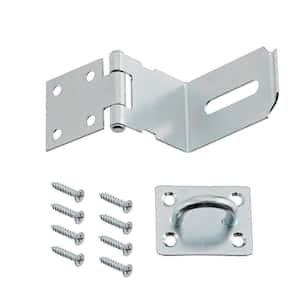 4-1/2 in. Zinc-Plated 90-Degree Hasp