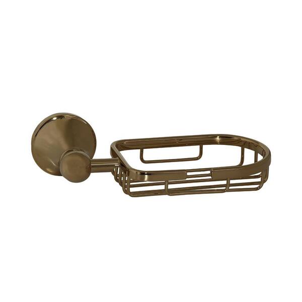 Barclay Products Kendall Wall-Mounted Soap Dish in Polished Brass