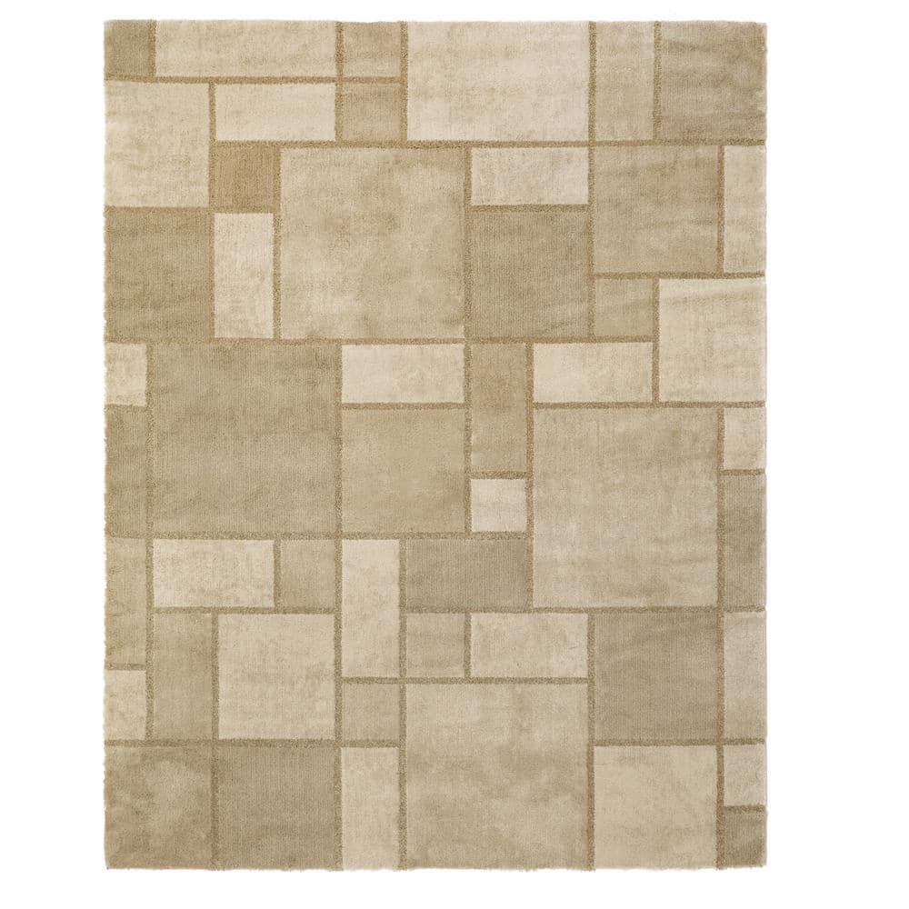 Home Decorators Collection Montage Beige 5 ft. x 7 ft. Area Rug  645045671602251 - The Home Depot