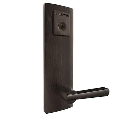 Baldwin 5452.112.PSEA Solid Brass Door Lever Venetian Bronze Full Passage Set