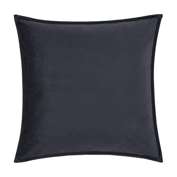 Unbranded Toulhouse Indigo Polyester 20 in. Square Decorative Throw Pillow Cover 20 x 20 in.