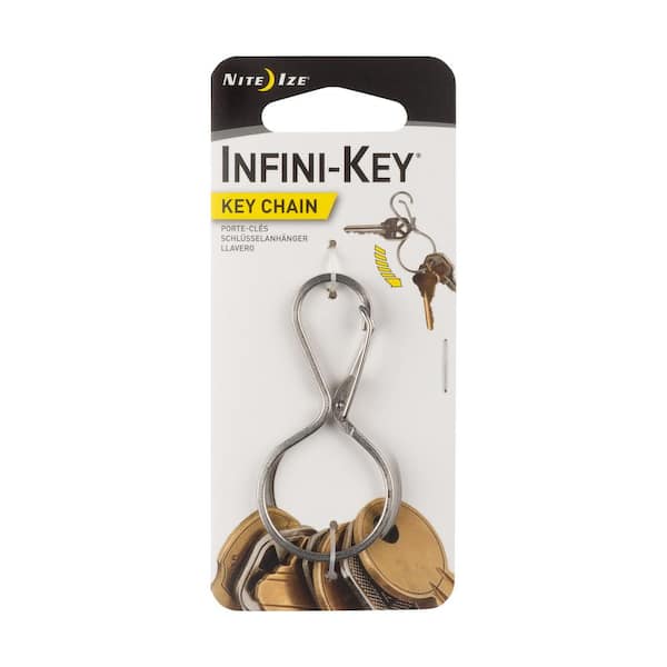Infini-Key SS Key Ring,No KIC-11-R3 3PK Nite Ize Inc 