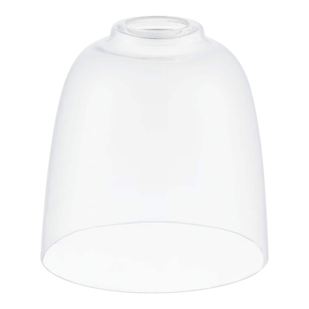 2-1/4 in. Fitter Clear Glass Dome Pendant Lamp Shade 860785 - The Home ...