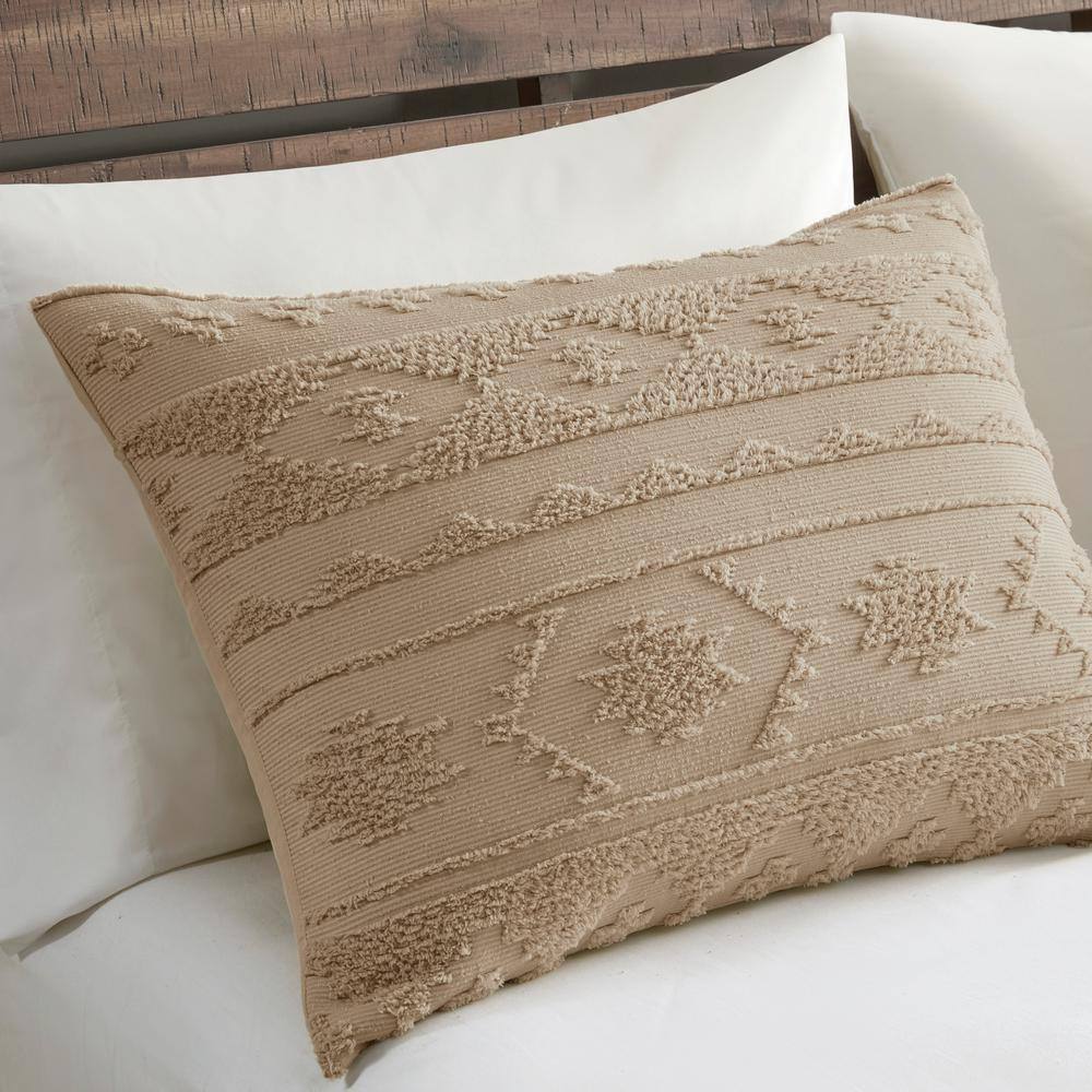 Breckenridge Tan Twin XL Microfiber Down Alternative Bedding Set