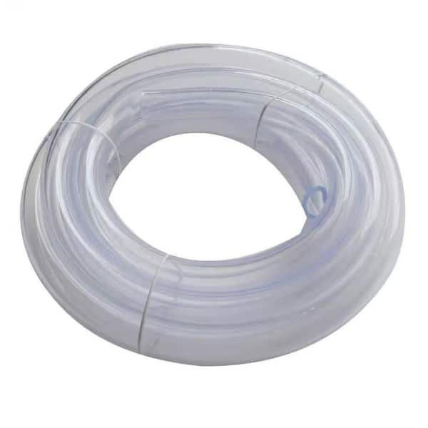 5/8 in. I.D. x 7/8 in. O.D. x 10 ft. Clear Vinyl Tubing
