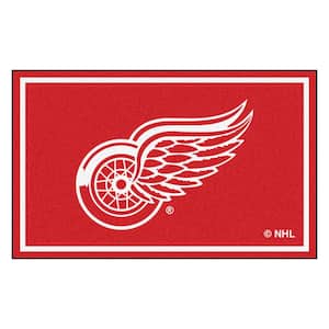 Detroit Red Wings 4 ft. x 6 ft. Area Rug