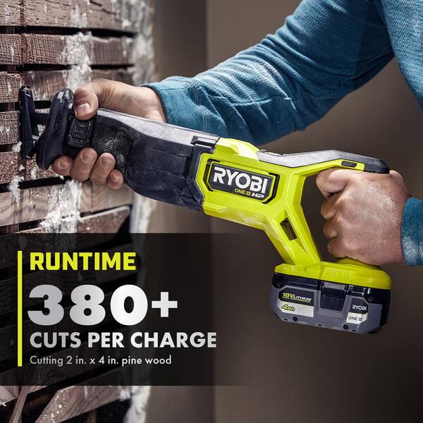 RYOBI - ONE+ HP 18V Brushless Cordless Combo Kit (3-Tool) with (2) HIGH PERFORMANCE Batteries, Charger, and Bag