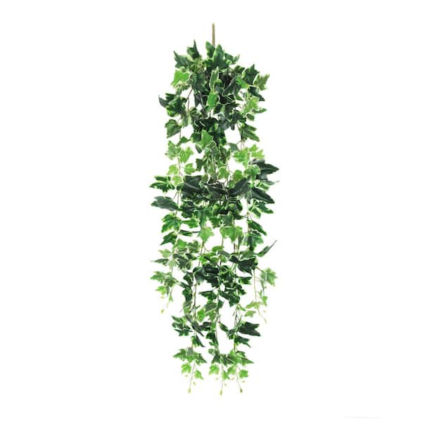 51 in. Artificial English Ivy Leaf Vine Hanging Plant Greenery Foliage Bush