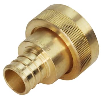 3/4 in. Brass PEX-B Barb x 1 in. NPSM Manabloc Adapter