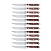 BergHOFF Pakka Wood 12-Piece Stainless Steel Steak Knife set 2220043 - The  Home Depot