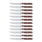 BergHOFF Pakka Wood 4-Piece Stainless Steel Steak Knife Set