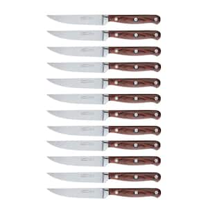 Pakka Wood 12-Piece Stainless Steel Steak Knife set