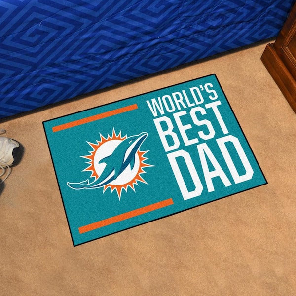 Fanmats Miami Dolphins Dynasty All-Star Mat