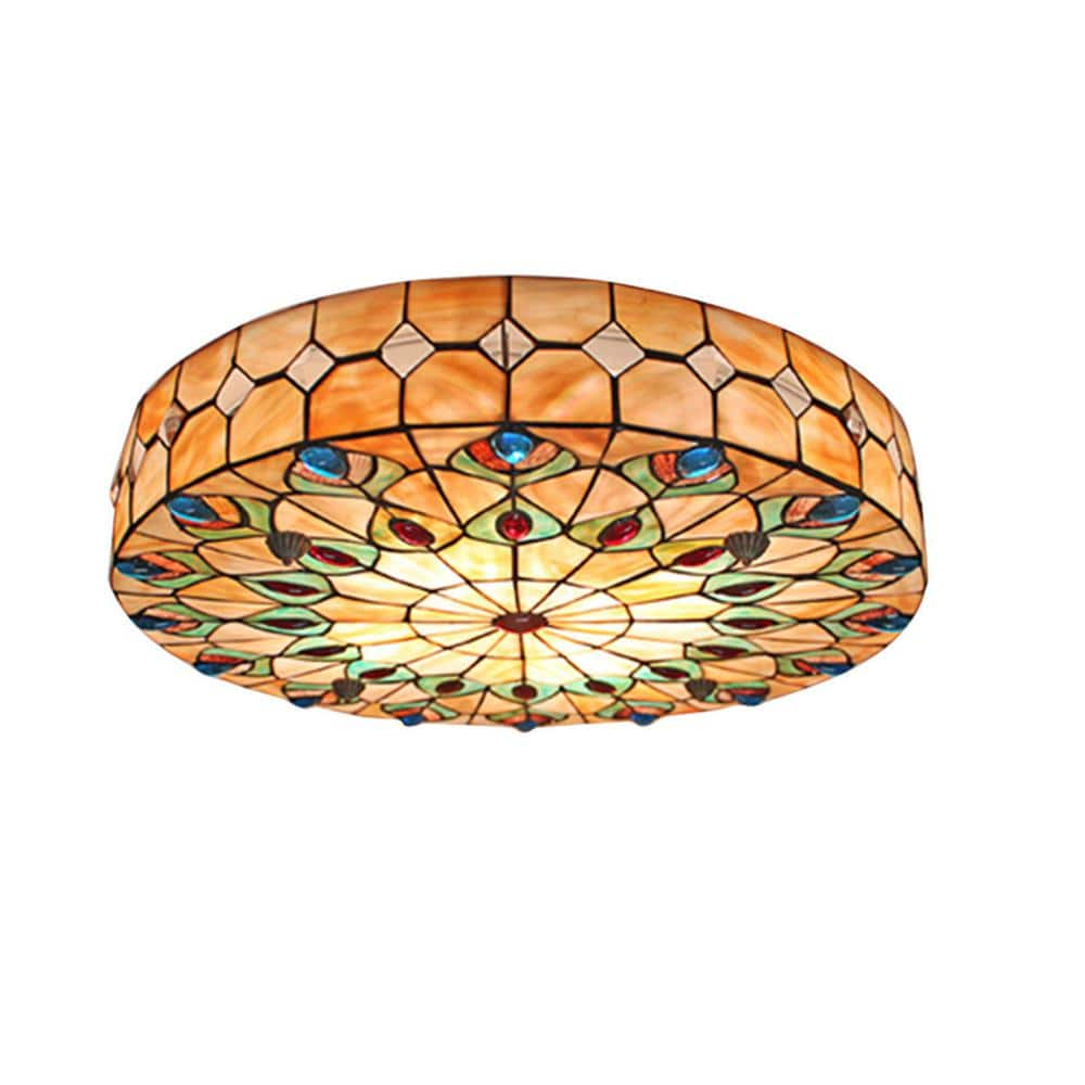 colorful flush mount ceiling light