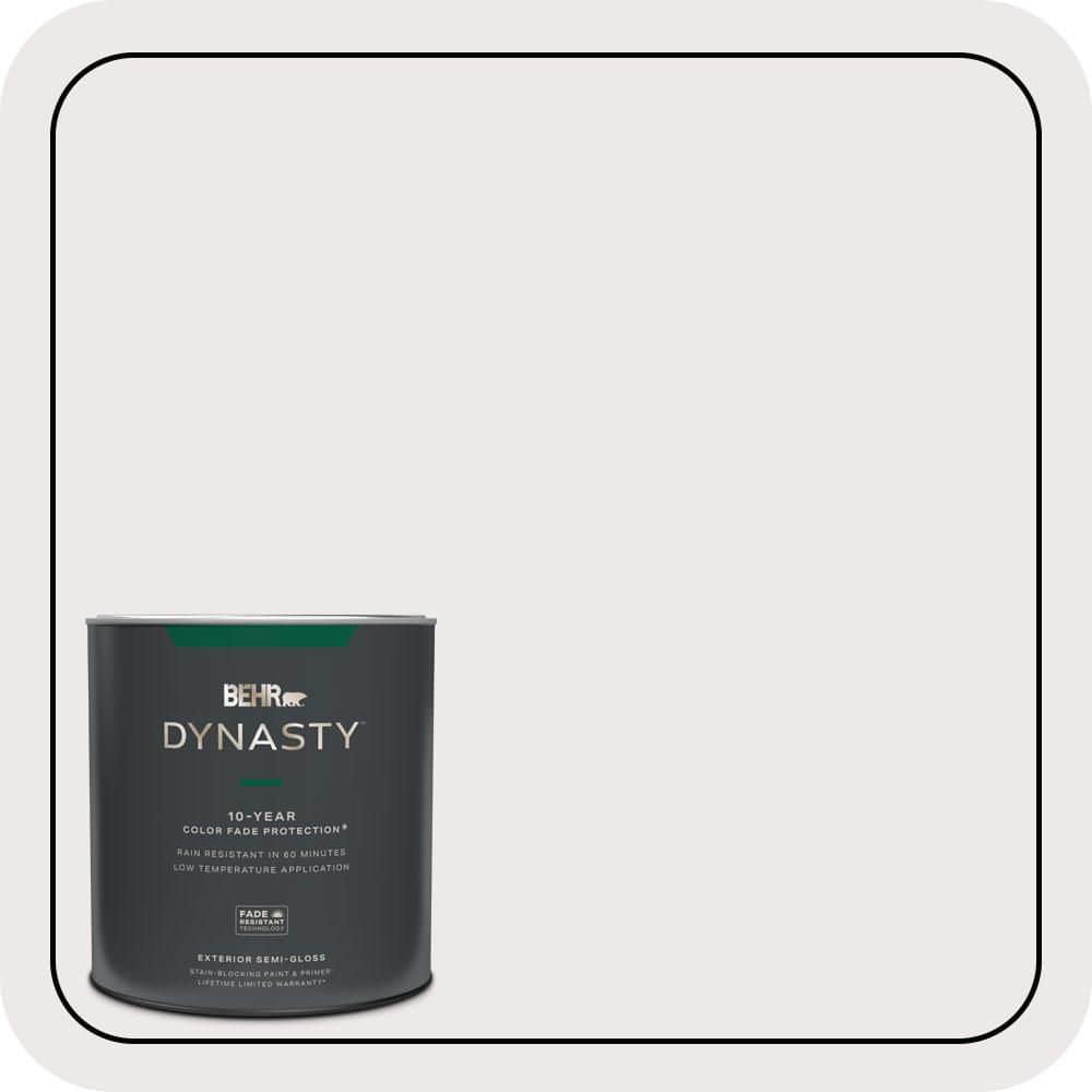 1 qt. #670E-1 Timeless Day Semi-Gloss Exterior Stain-Blocking Paint & Primer price history on PriceWatchPro
