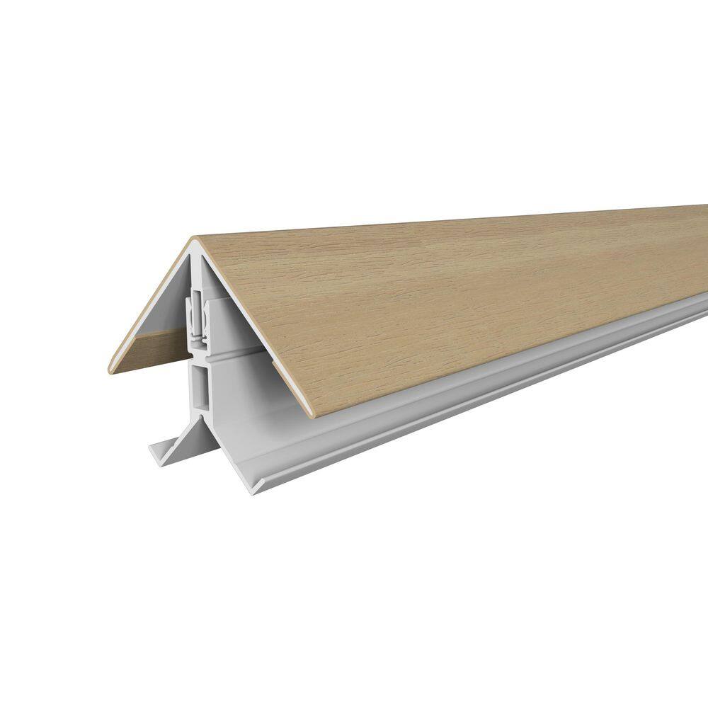 Alusions 2.87 in. x 3.56 in. x 8 ft. Japanese Cedar Composite Aluminum Outside Corner Trim Kit for 1 in. Board price history on PriceWatchPro