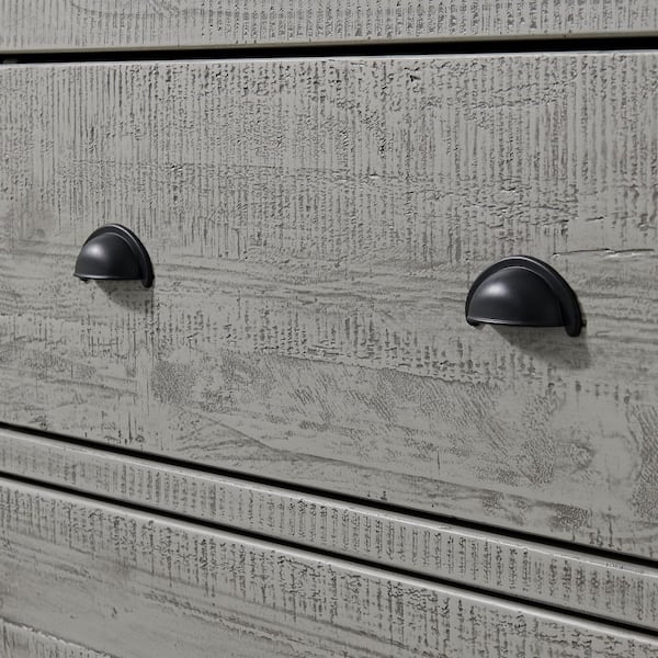 ti amo 6 drawer double dresser farmhouse grey self-portrait - Grey Knit Mini Dress
