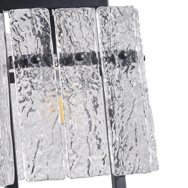 aiwen Modern 7.28 in. 1-Light Black Pendant Light Fixtures