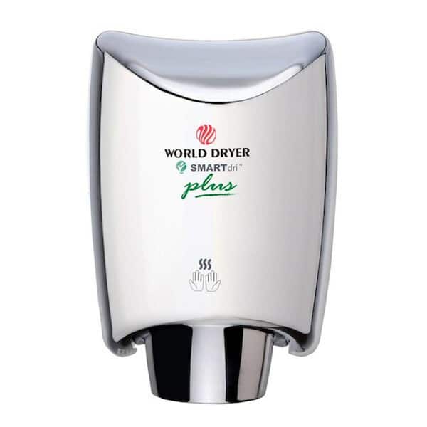 WORLD DRYER SMARTdri Plus Electric Hand Dryer in Polished Chrome