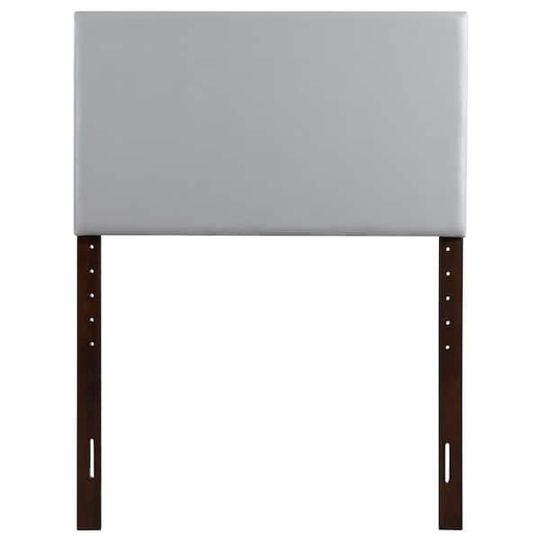 AndMakers Nova Light Grey Twin Adjustable Headboard