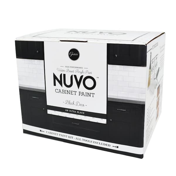 NuVo 2 qt. Black Deco Cabinet Paint Kit