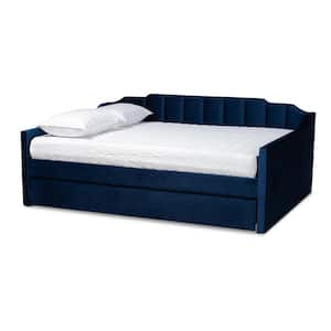 Lennon Blue Full Size Daybed with Trundle