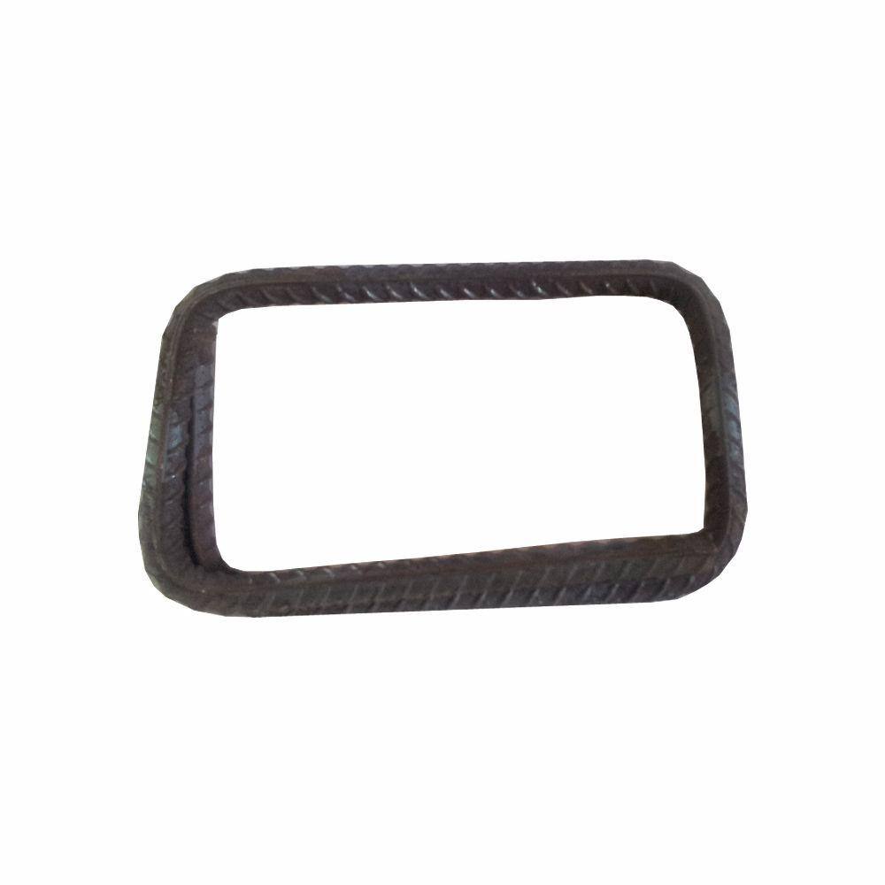 6 in. x 31/2 in. x 3/8 in. Rectangular Rebar Ring 312009 The Home Depot